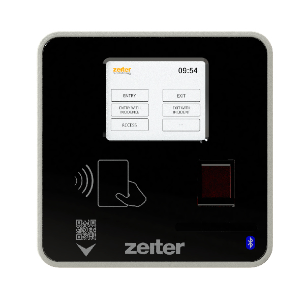 Gestiona los datos y el control de accesos con el terminal serie 160 de ZEITER